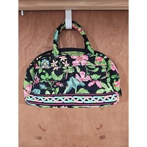 Vera Bradley Botanica Pattern, Lola Mini Bowler Handbag Purse Bag